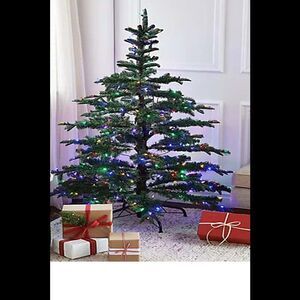 Barbara King 5' Pre-Lit Decorator Series Tree Clear